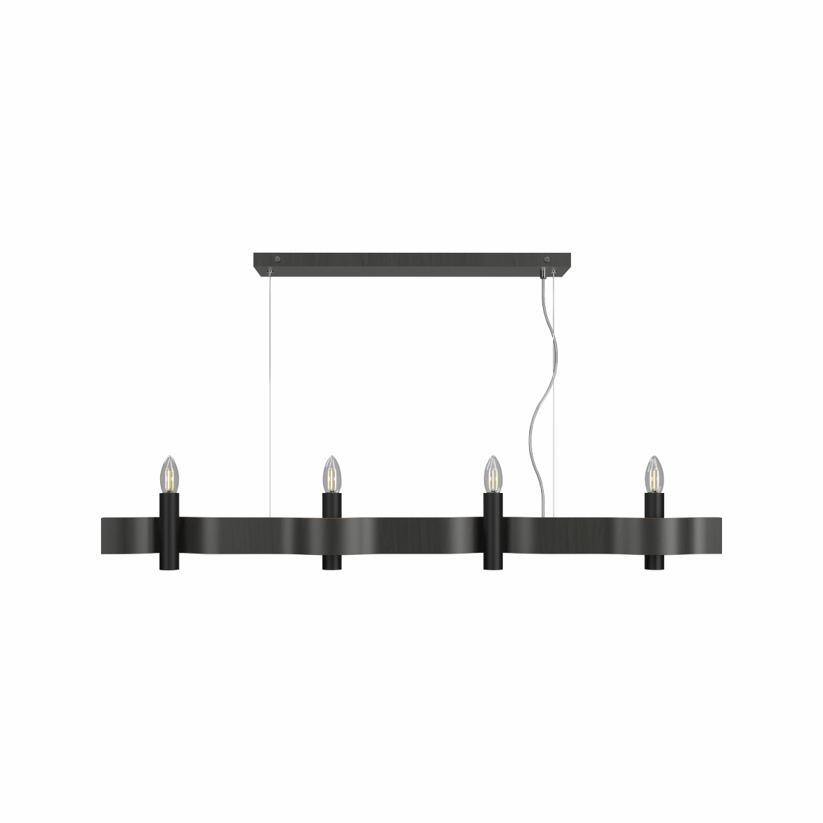 Pendant Lamp Flow 1523 - Flow Line Accord Lighting | 44. Charcoal