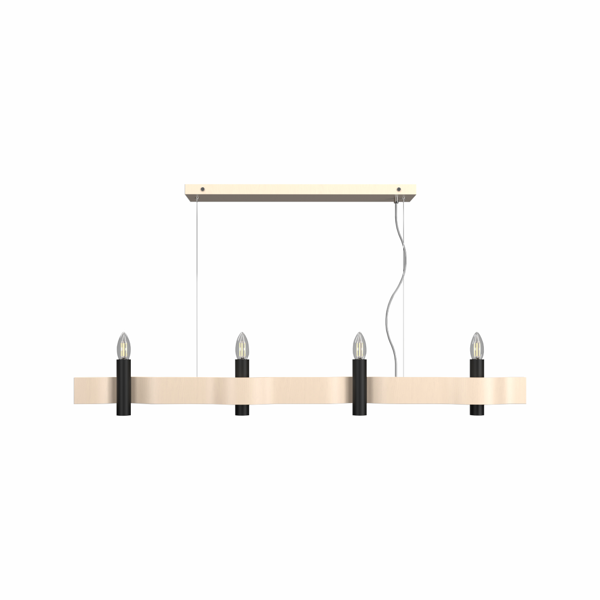 Pendant Lamp Flow 1523 - Flow Line Accord Lighting | 48. Organic Cappuccino