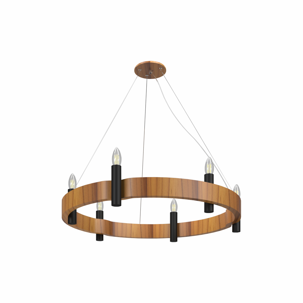 Pendant Lamp Flow 1525 - Flow Line Accord Lighting | 12. Teak