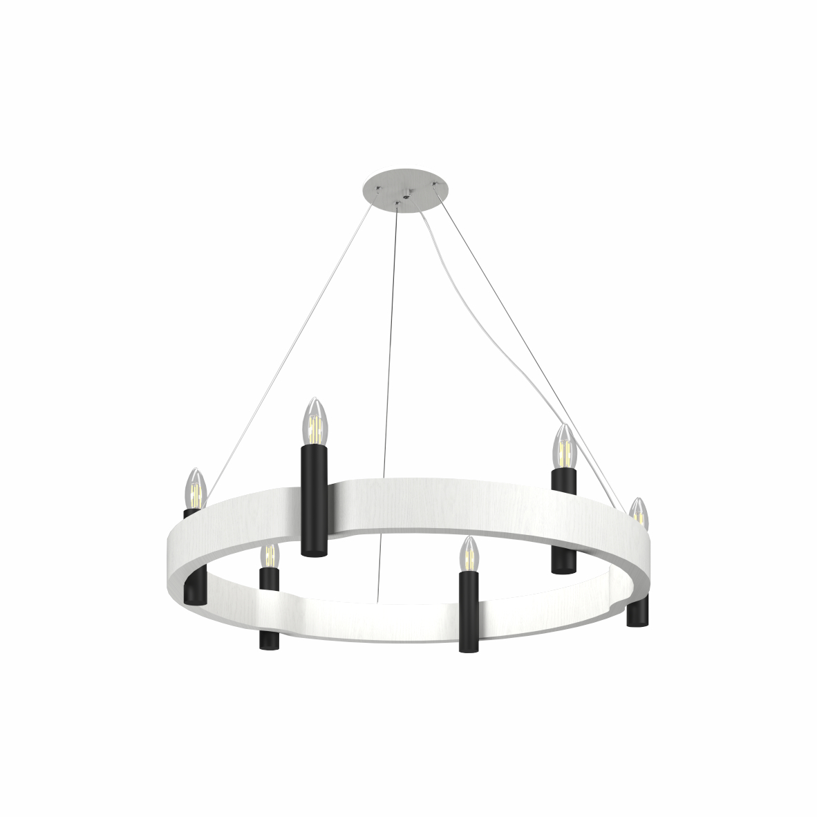 Pendant Lamp Flow 1525 - Flow Line Accord Lighting | 47. ​​Organic White