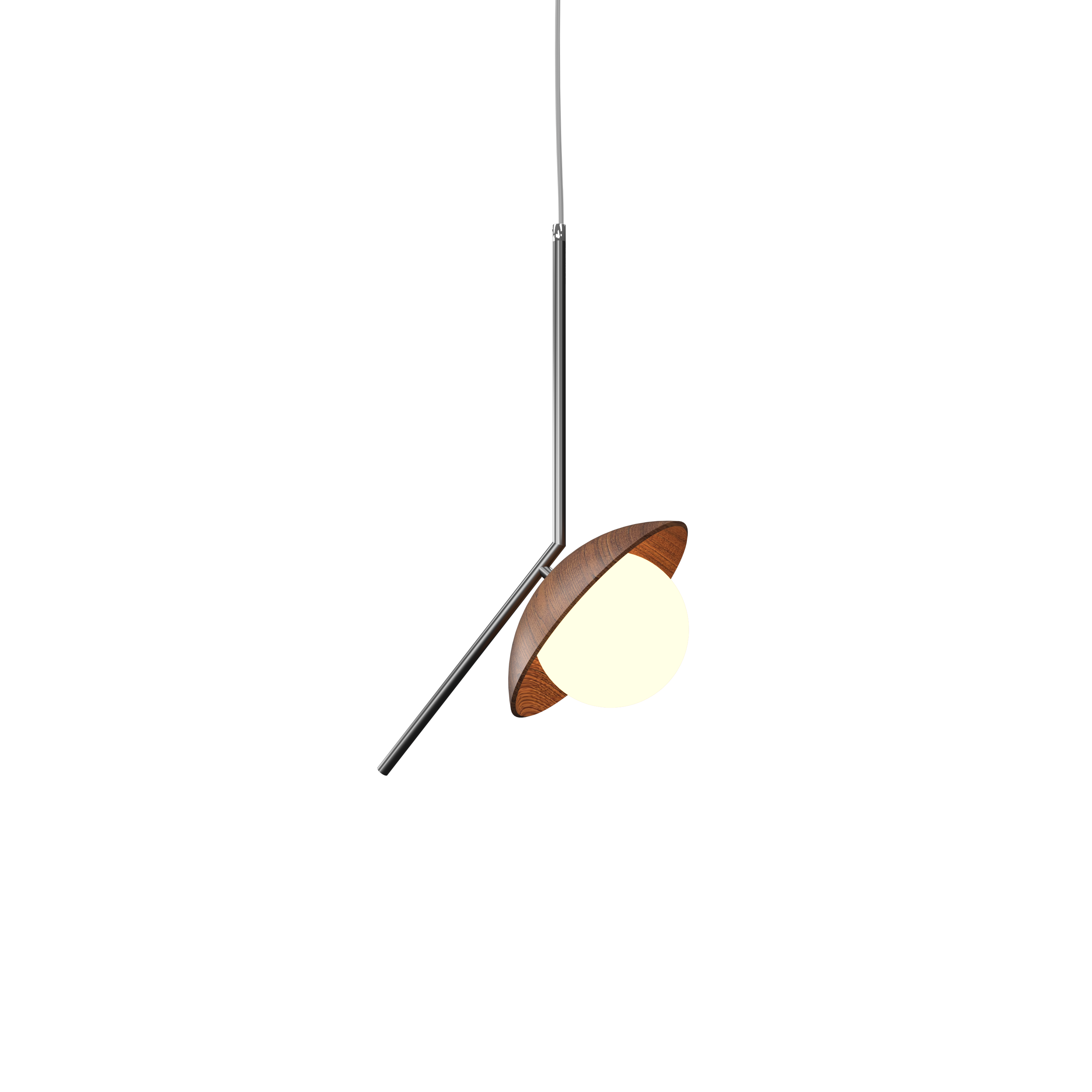 Pendant Lamp Oyster 1513 - Oyster Line Accord Lighting | 06. Imbuia