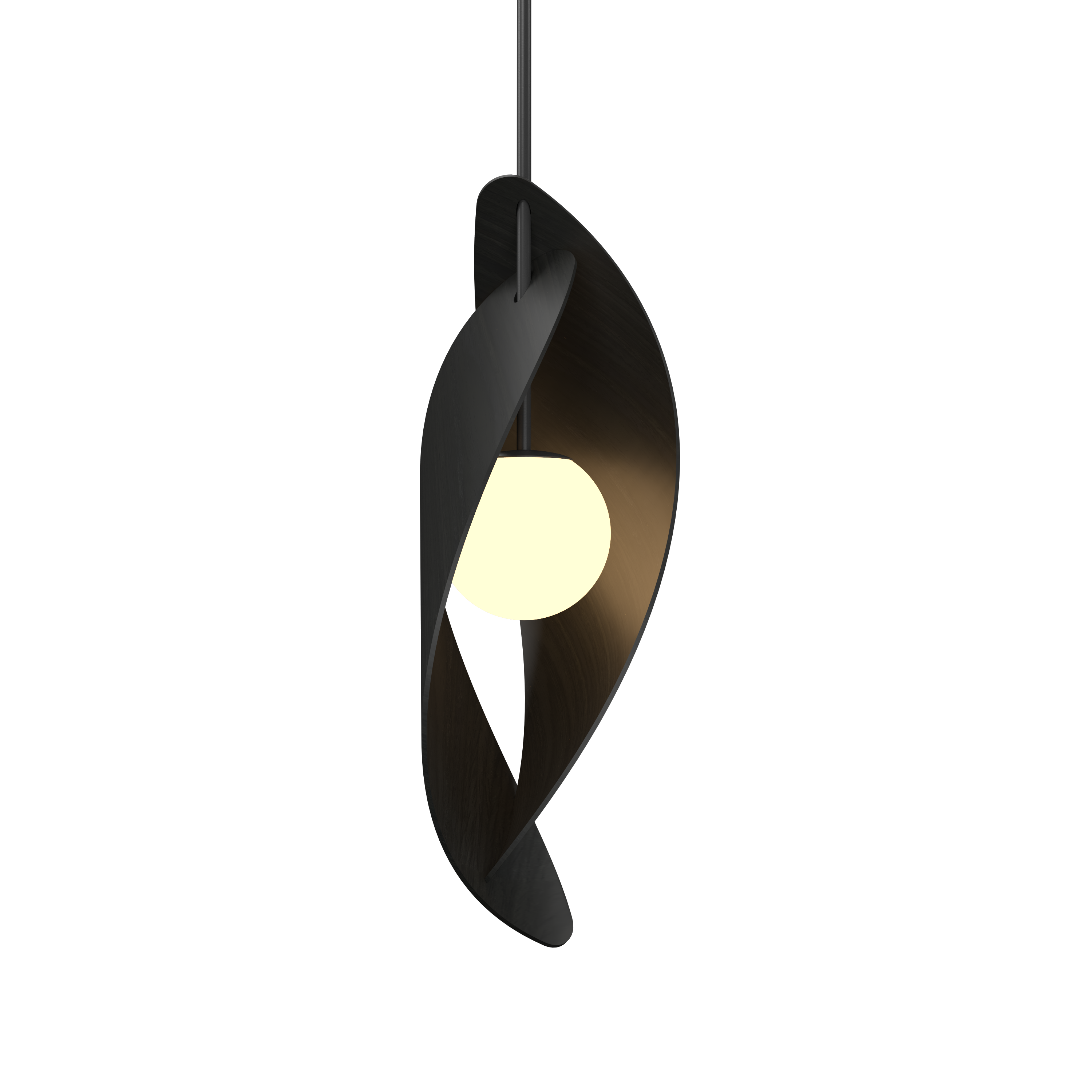 Pendant Lamp Oyster 1512 - Oyster Line Accord Lighting | 44. Charcoal