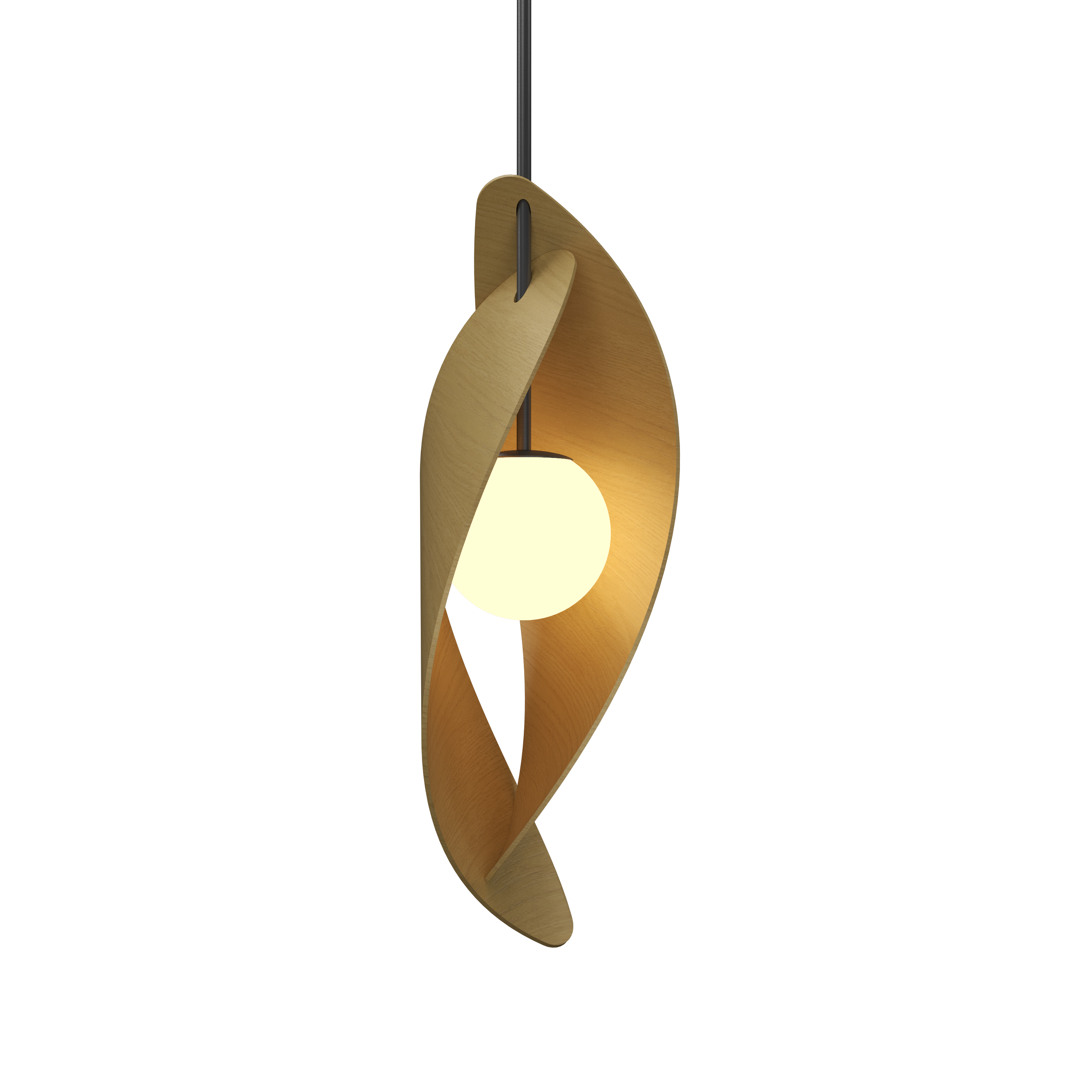 Pendant Lamp Oyster 1512 - Oyster Line Accord Lighting | 49. Organic Gold