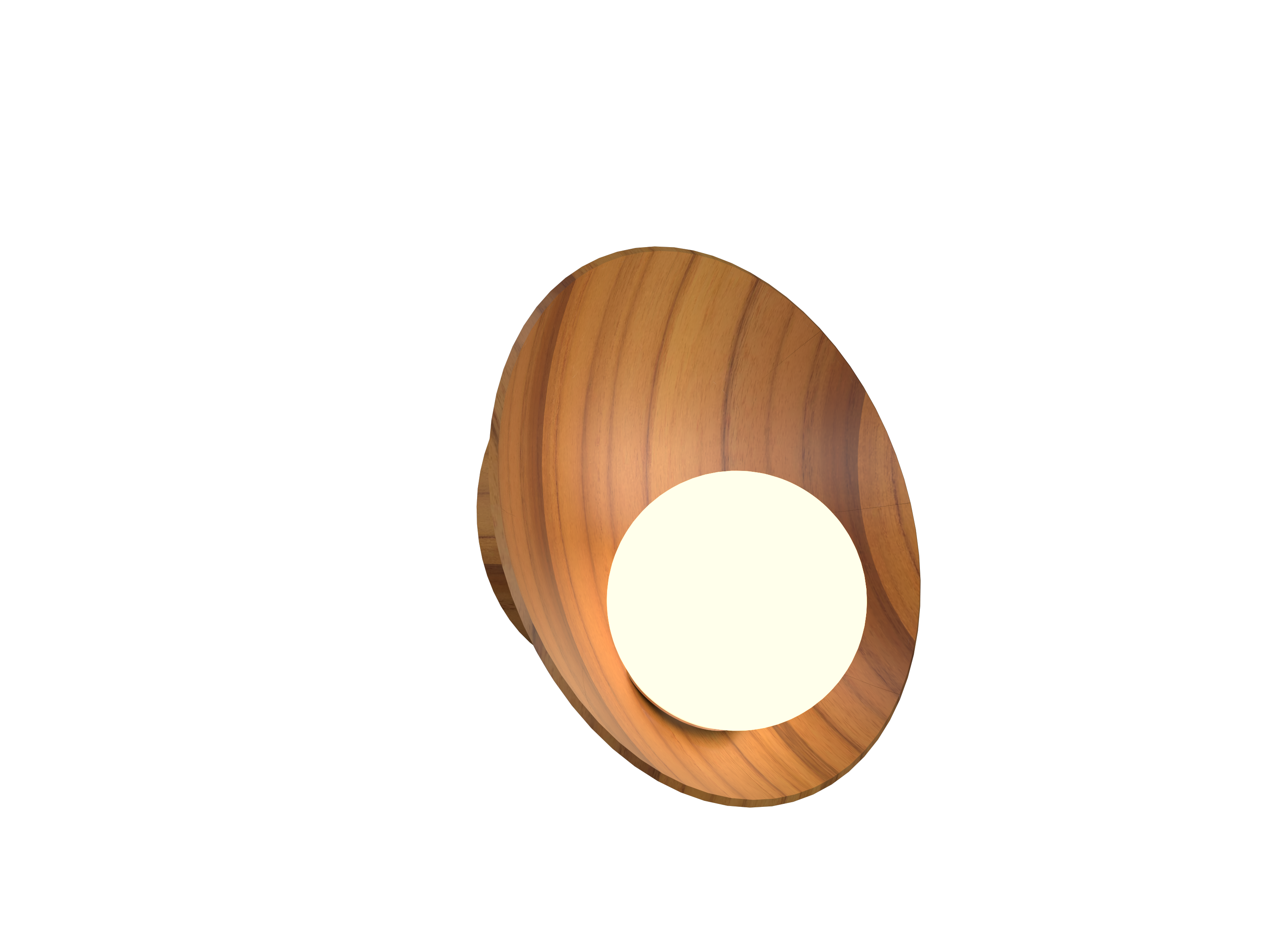 Wall Lamp Oyster 4217 - Oyster Line Accord Lighting | 12. Teak