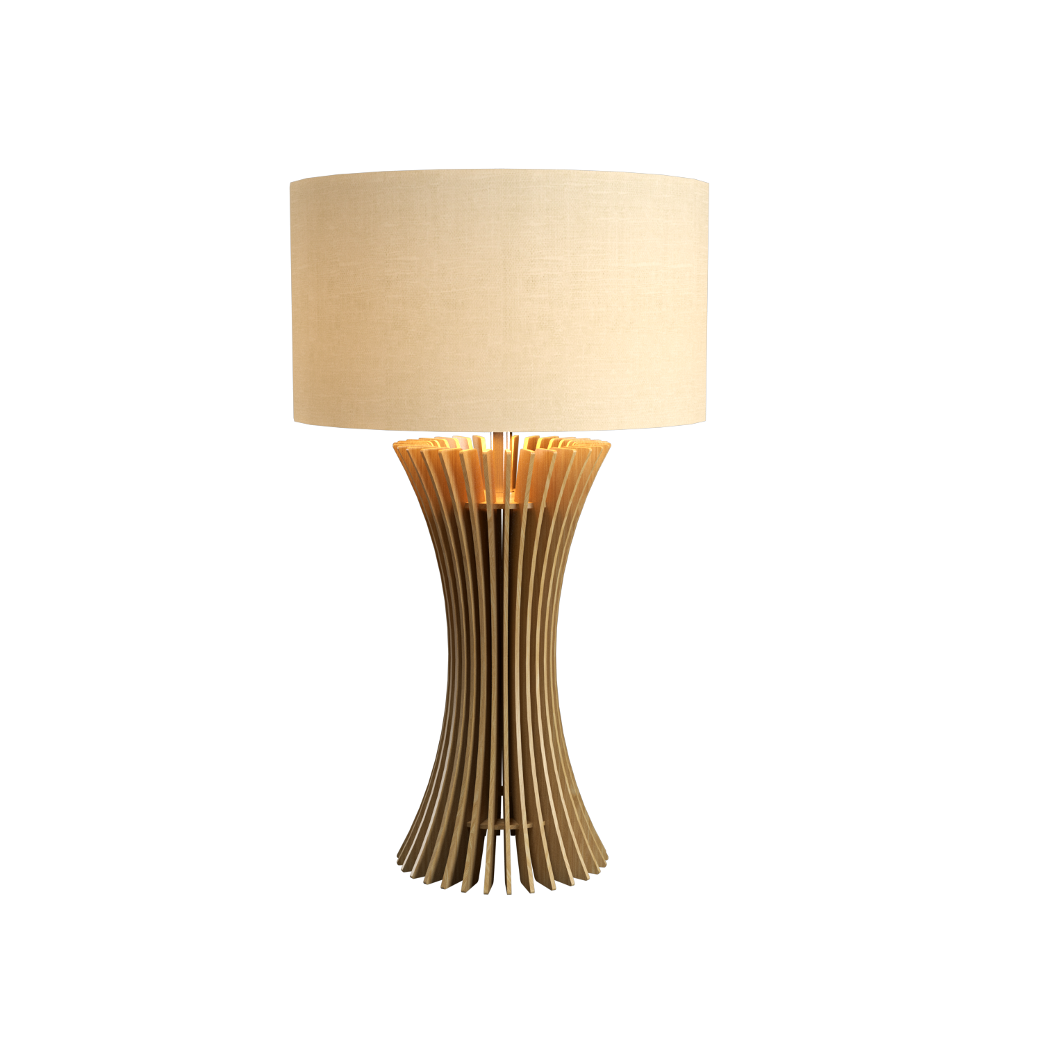 Table Lamp Accord Stecche Di Legno 7013 - Stecche Di Legno Line Accord Lighting | 45. Sand